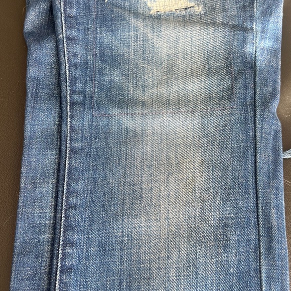 Madewell Women’s Patchwork Slim Boy Jeans Size 27 - Picture 9 of 9